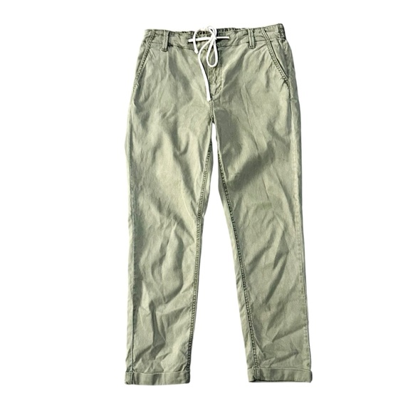 PAIGE Olive Green Women's Christy Pants - 28 - Picture 2 of 6